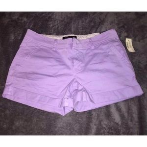 Purple Aeropostale Midi Shorts